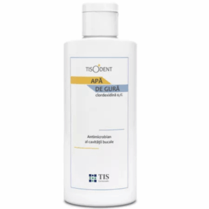 Apa de gura cu clorhexidina 0.1% Tisodent