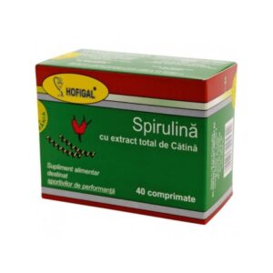 Spirulina cu extract total de catina