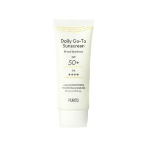 PURITO Daily Go-To Crema de fata cu protectie solara SPF 50+ PA++++