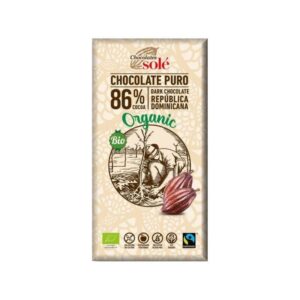 Chocolates Sole Ciocolata bio cu 86% cacao
