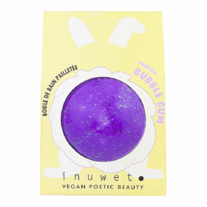 Bila de baie cu sclipici si parfum de Bubble gum