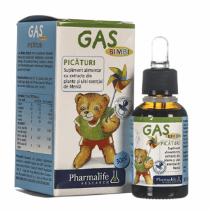 Gas bimbi picaturi colici