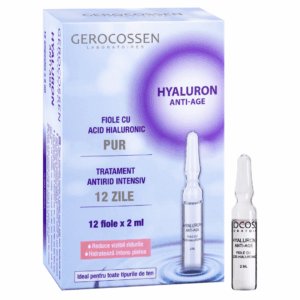 Fiole cu acid hialuronic pur Hyaluron Anti-Age 12*2ml