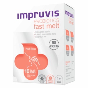 Probiotic Fast Melt cu aroma de piersica