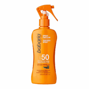 Loțiune spray cu aloe vera SPF50