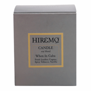 Lumanare din ceara de soia cu arome cubaneze Hiremo