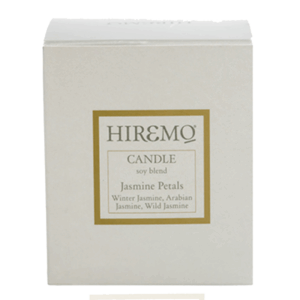 Lumanare din ceara de soia cu petale de iasomie Hiremo