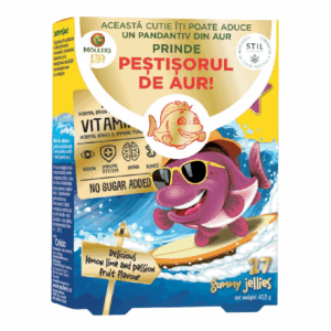 Pestisori gumati cu Omega-3 si aroma fructul pasiunii