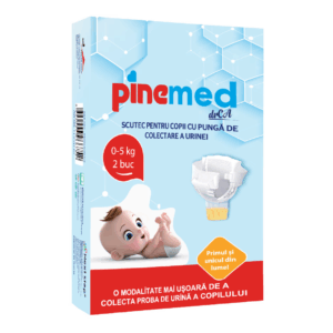 Scutec pentru copii cu punga pentru colectarea urinei