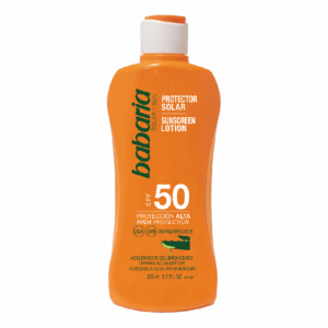 Protectie solara cu accelerator de bronzare SPF50