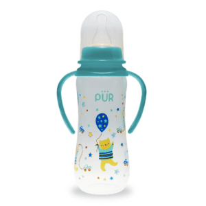 Biberon cu desen si manere