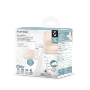 Set biberon anticolici 180ml variabil+Suzetă -2-2 luni