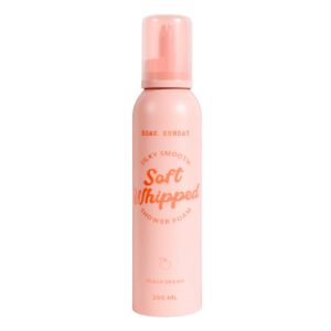 Spuma de dus cu aroma de piersica Soft Whipped