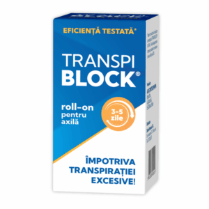 Roll-on impotriva transpiratiei excesive Transpiblock