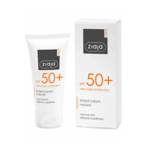 ZIAJA Med-Crema nuantatoare fotoprotectoare SPF50 pentru ten normal